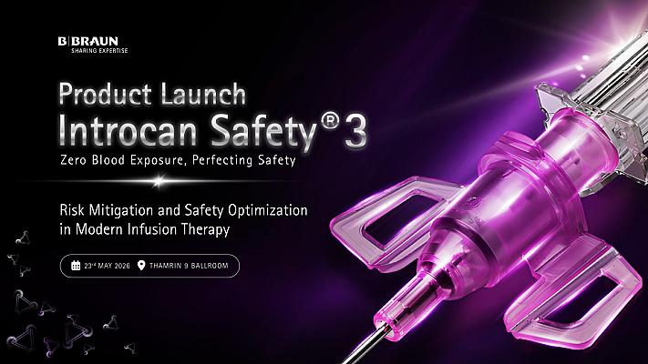 B. Braun Product Launching Introcan Safety 3