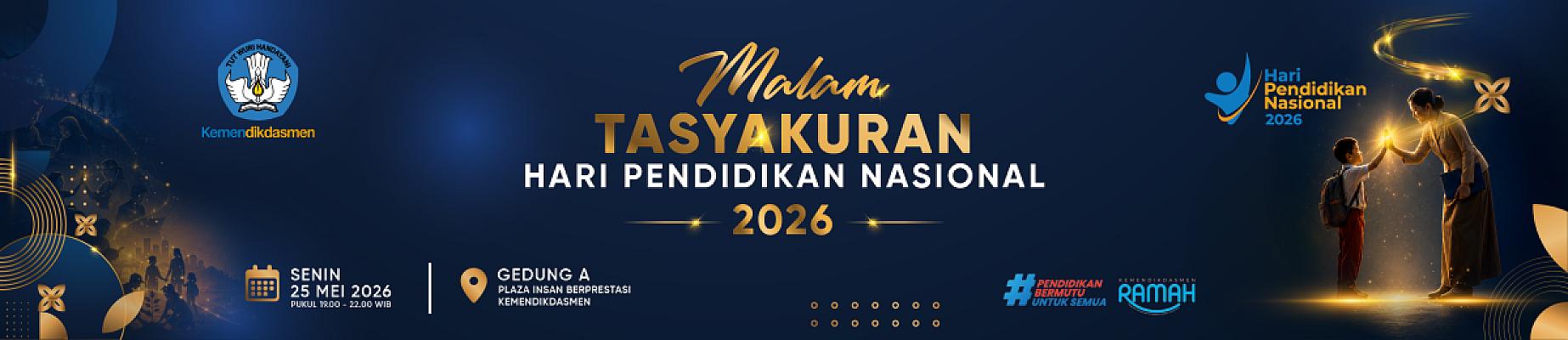 Malam Tasyakuran Hardiknas 2026